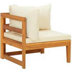 vidaXL, Gartenlounge, Razono (Eckteil + Sonnenliege + Tisch)