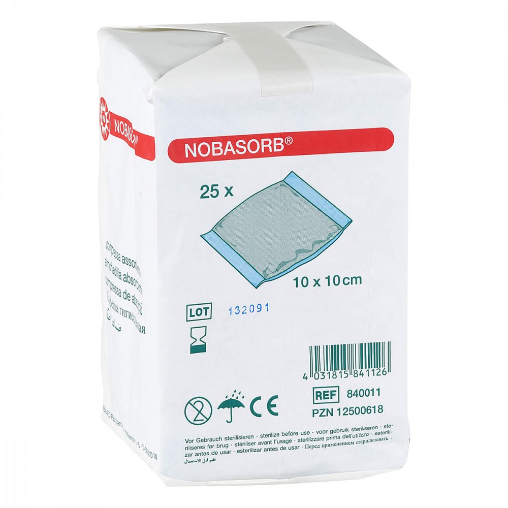 1001 Artikel Medical GmbH Nobasorb Saugkompressen 10x10 cm 13981637