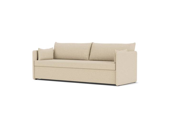 Audo Copenhagen Canapé Offset 3 places convertible Logan Sand