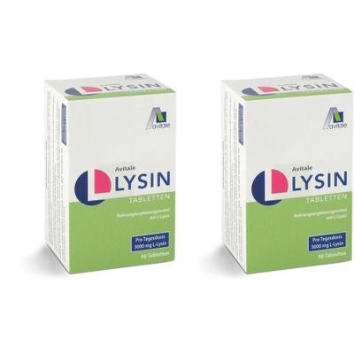 L-Lysin 750 mg Tabletten 2x 2x90 St