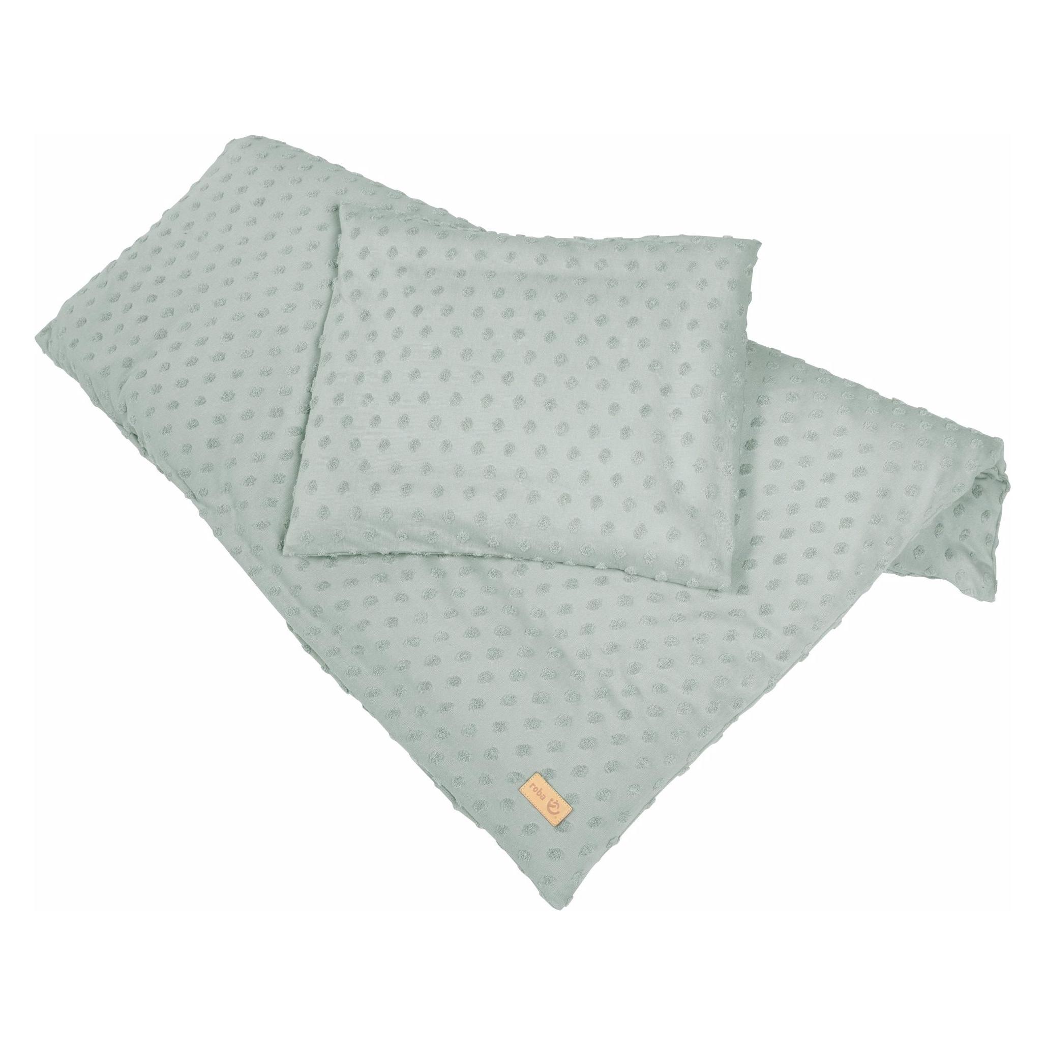 Roba Wiegenset 2-teilig Lil Planet frosty green (80 x 80 cm, 40 x 35 cm) (314090G240)