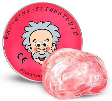 Quick Pick Pro Transparent Non Newtonian Liquid Stress Relief Fidget Decompression Toy For Sensory Relaxation red