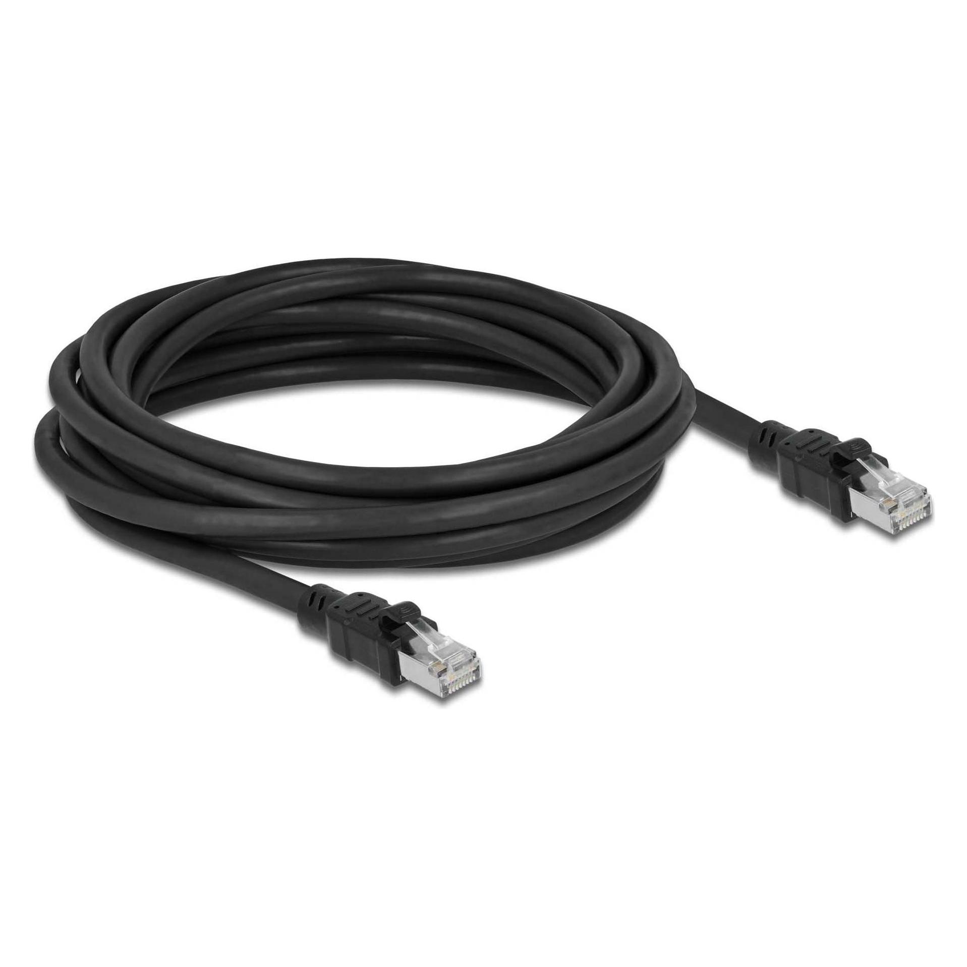 Delock Netzwerkkabel RJ45 Cat.6A F/UTP mit innerem Metallmantel 5 m (F/UTP, CAT6a, 5 m) (80116)