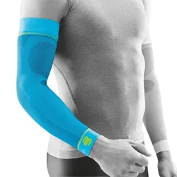 Bauerfeind Sports Unisex Compression Sleeves Arm - extra lang blau