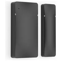 Tedee, Zutrittskontrolle, Set GO 2 Alu Keypad + Türsensor (Elektronische Zahlenkombination, Fingerabdruck)