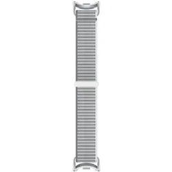 Cover-Discount Nylon Stoff Band flexibel mit Klett (Nylon), Uhrenarmband, Grau