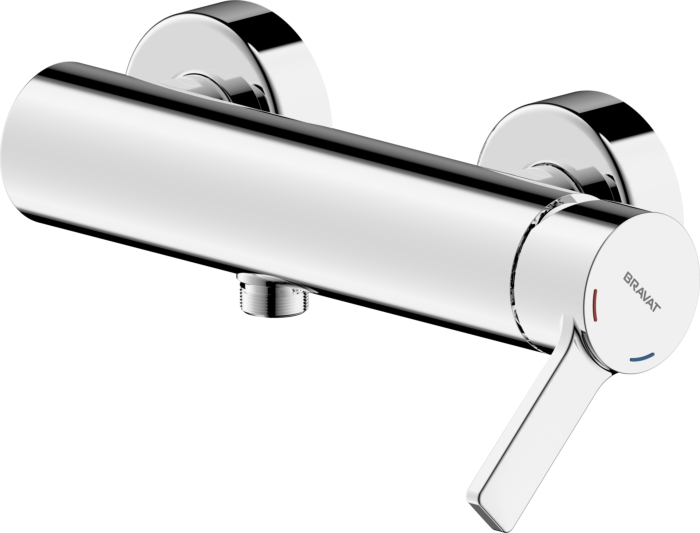 Bravat Chicago Brausearmatur 3555042 Aufputz, chrom