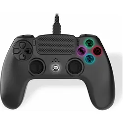Freaks and Geeks 140061n (PC, PS3, PS4), Gaming Controller, Schwarz