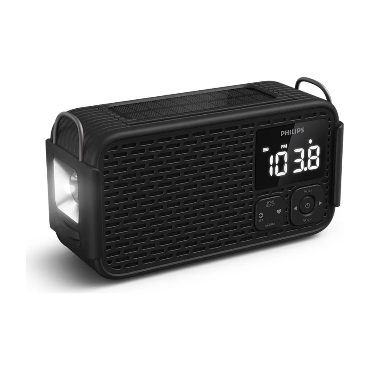 Philips TAR3500 Draagbare Digitale FM/AM Radio met LED-display Zwart