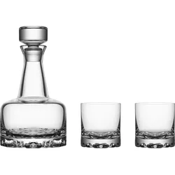 Whiskykaraffe Erik 780 ml mit Gläsern, 3-teiliges Set