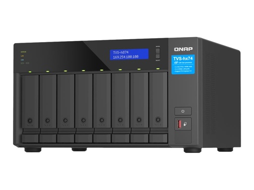 QNAP TVS-H874 - NAS-Server - 8 Schächte - SATA (TVS-H874-I7-32G)