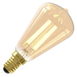 Calex | LED-Glühfaden | Kleine Fassung E14 | Edison-Lampe | 48mm | 3,5W