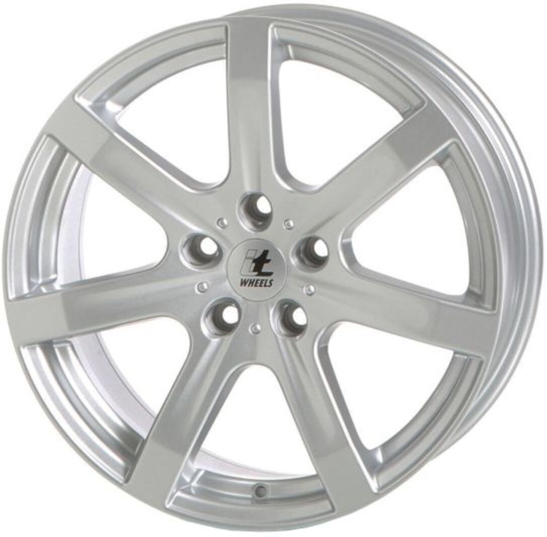 Alufelge 16 zoll ITWHEELS Julia 5x112 7J ET35, Farbe Silber