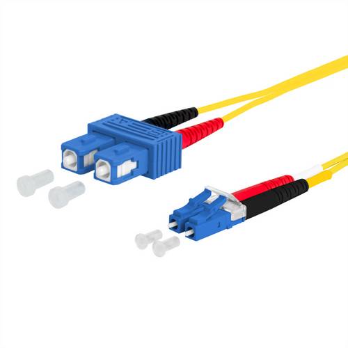 Metz Connect OpDAT Patchkabel, SC-D/LC-D OS2, 2m