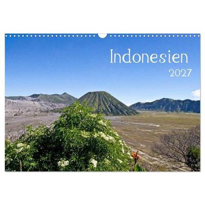 Indonesien (Wandkalender 2027 DIN A3 quer), CALVENDO Monatskalender