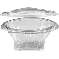 VEPATIM 50x Rundbecher klar mit Deckel 500 ml (PET)