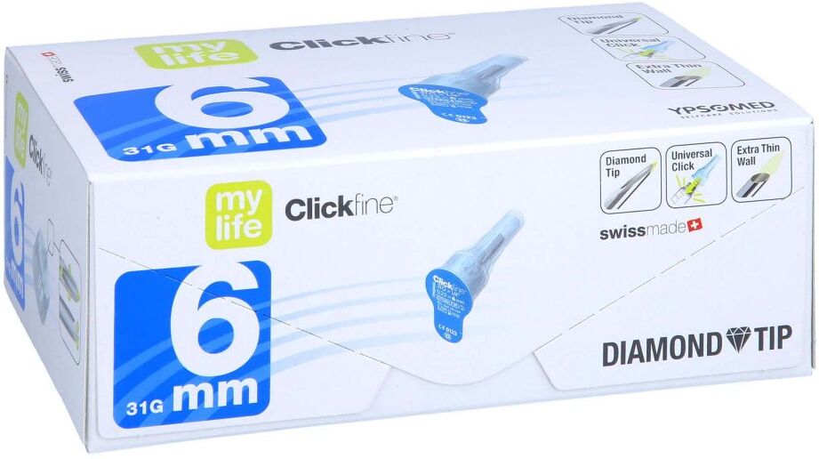 Clickfine Universal 6 Kanülen 0,25x6 mm