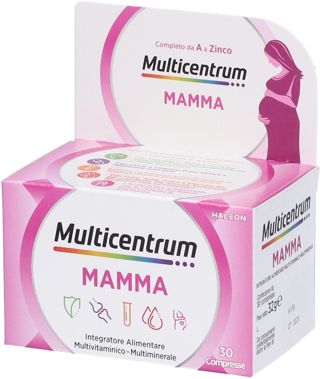 HALEON ITALY Srl Multicentrum Mamma, 30 Compresse