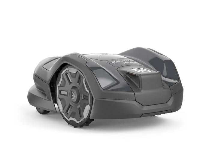 Rasenmähroboter HUSQVARNA 310E NERA 1000 m² , grau, B:44cm H:28cm T:68cm, Rasenmähroboter, Rasenmähroboter, mit PIN-Code