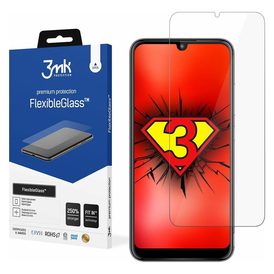 3MK FlexibleGlass do Motorola Moto E6 Plus (1 Stk., Motorola Moto E6 Plus) (3mk Glass(912))