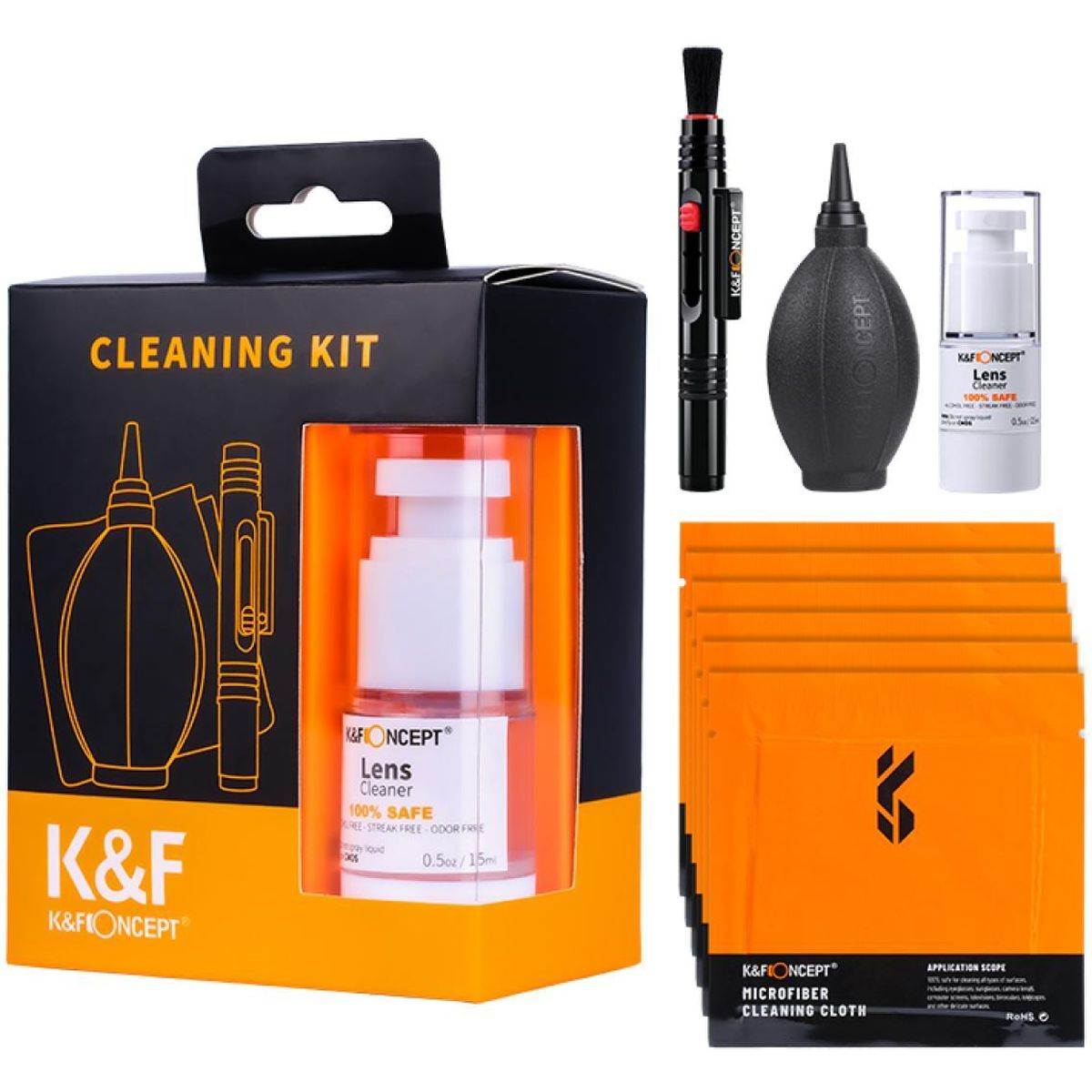 K&F Concept 4-In-1 Cleaning Kit