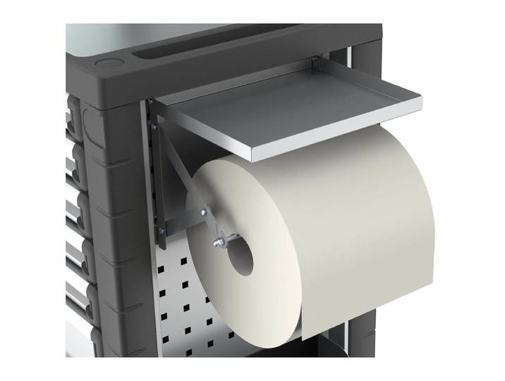 Wheely Papierrollerhalter zu Werkstattwagen Zubehör