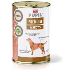 PUPIL Premium INSECTS All Meat Nassfutter für Hunde, 400 g