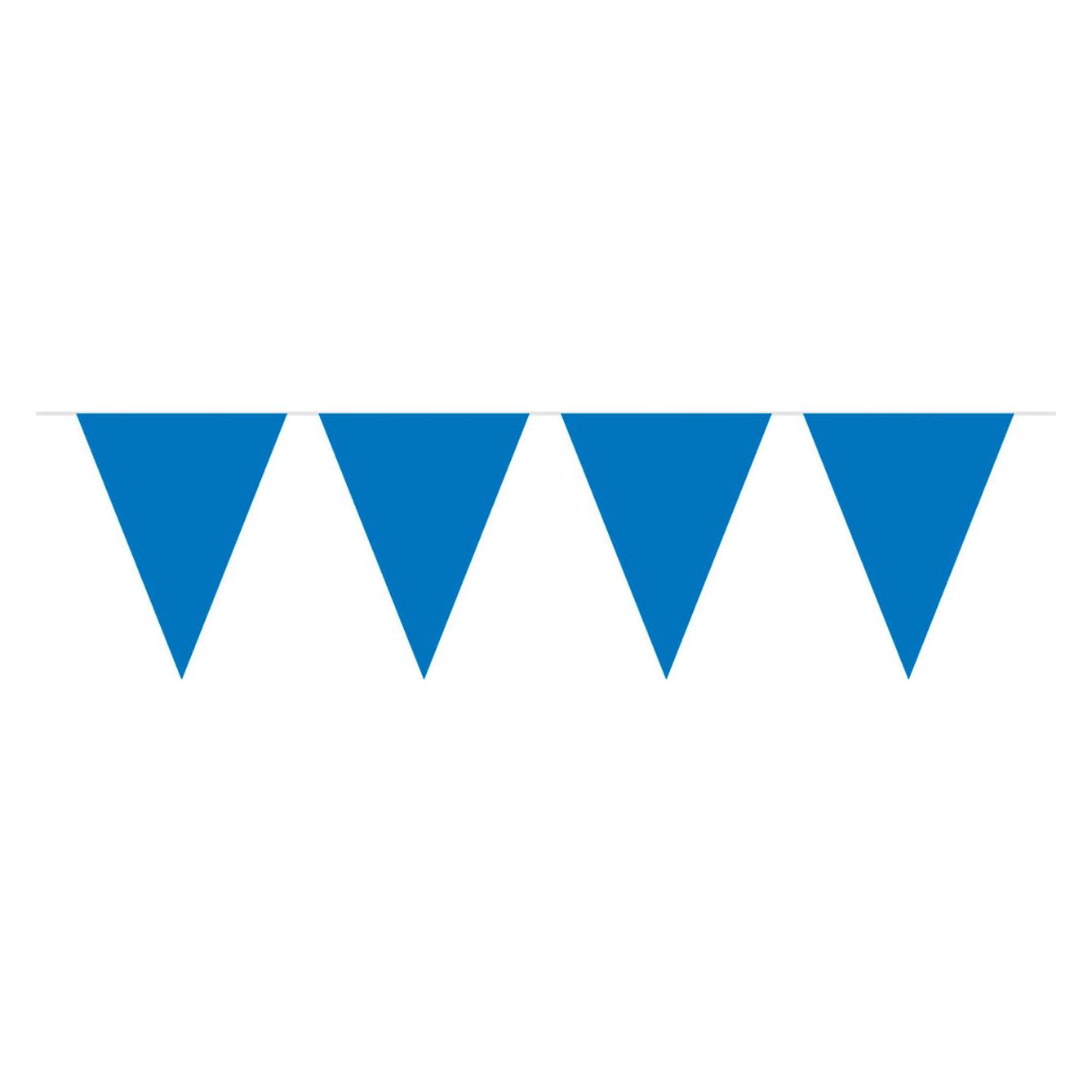 Folat Blaue Mini-Flags Linie (1 Stk.) (60120)