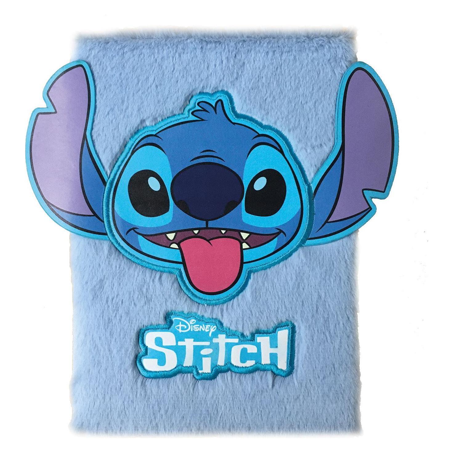 Stitch PYRAMID Disney 3D Fur Notebook (A5, Liniert, Weicher Einband) (SR74617)