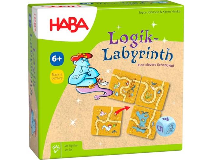 Logik-Labyrinth: 10-15 Minuten, 2-4 Spieler
