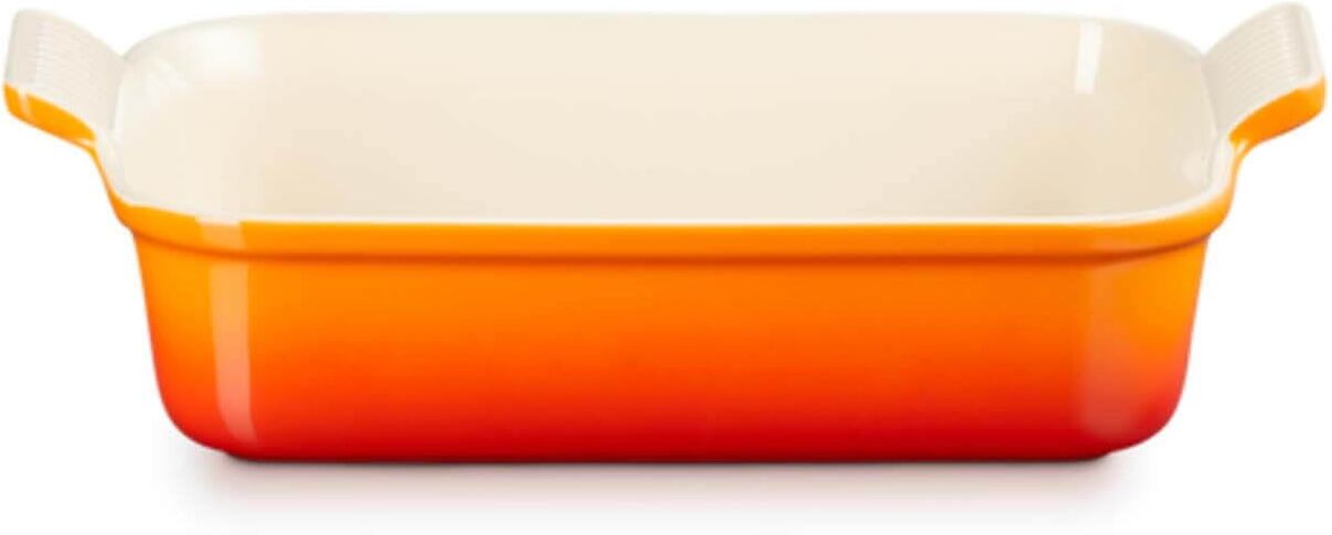 Le Creuset Stoneware Heritage 26cm Rectangular Deep Dish - Volcanic