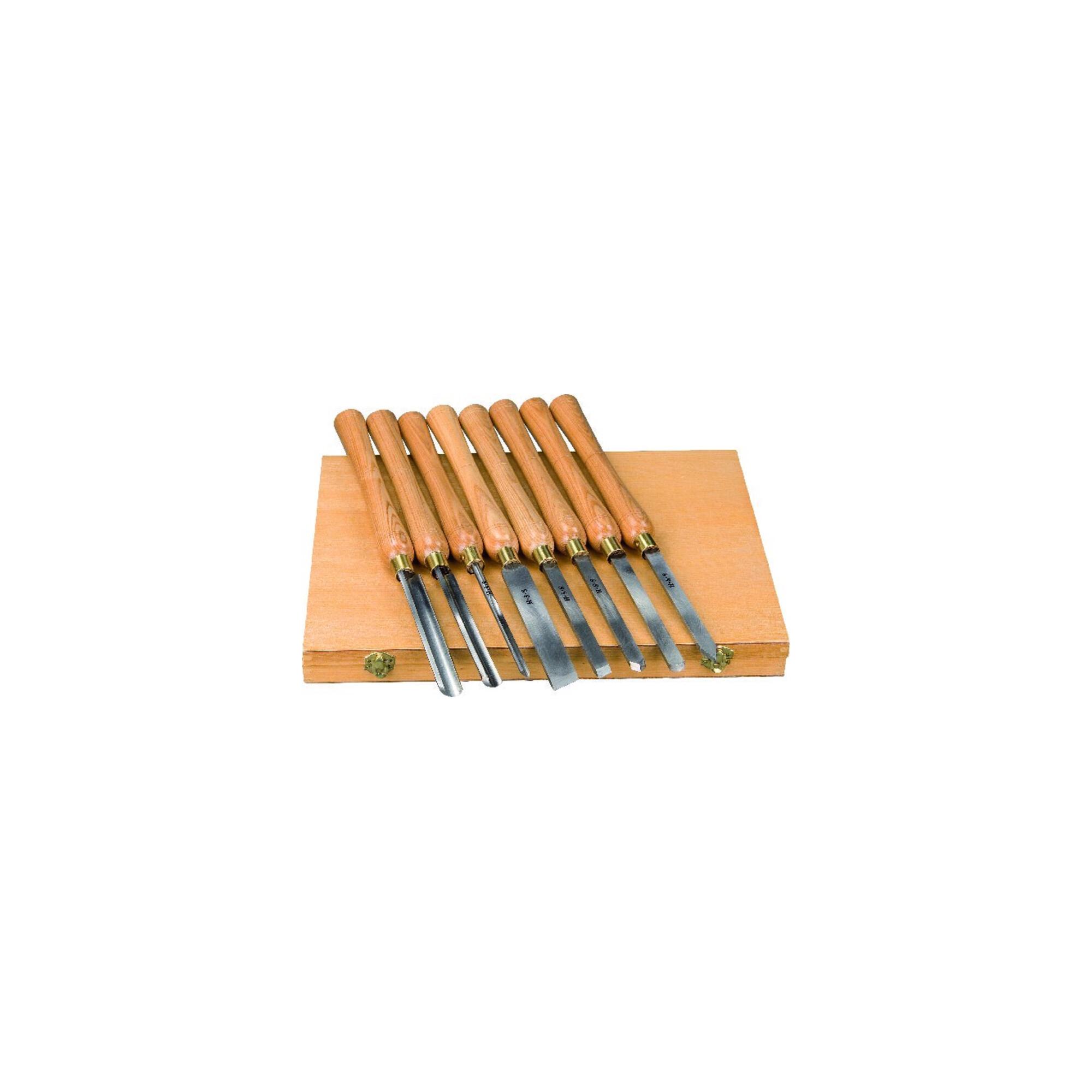 holzstar Drechselmesser-Set 8-teilig ; Stürmer (5931011)