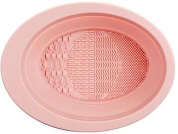 Uplifted Finds Makeup Brush Cleaner And Cleaning Bowl Set For Wet And Dry Makeup Tools style 2 Pink