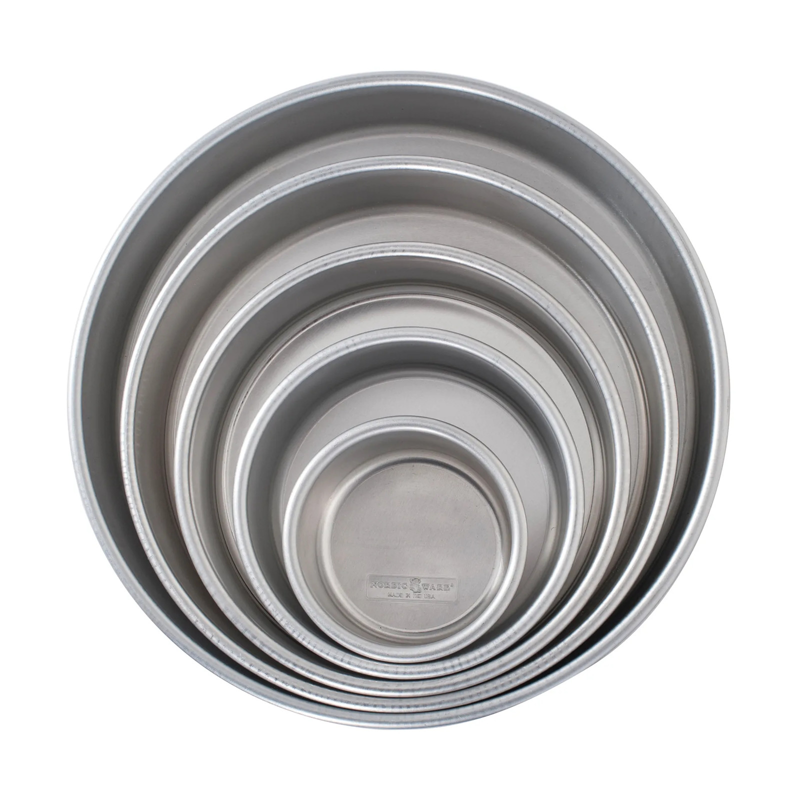 Nordic Ware Naturals bruidstaart bakvorm 5-delig Aluminium
