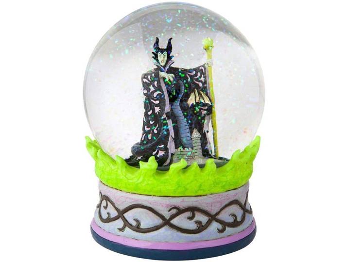 Boule à paillettes Disney Maléfique