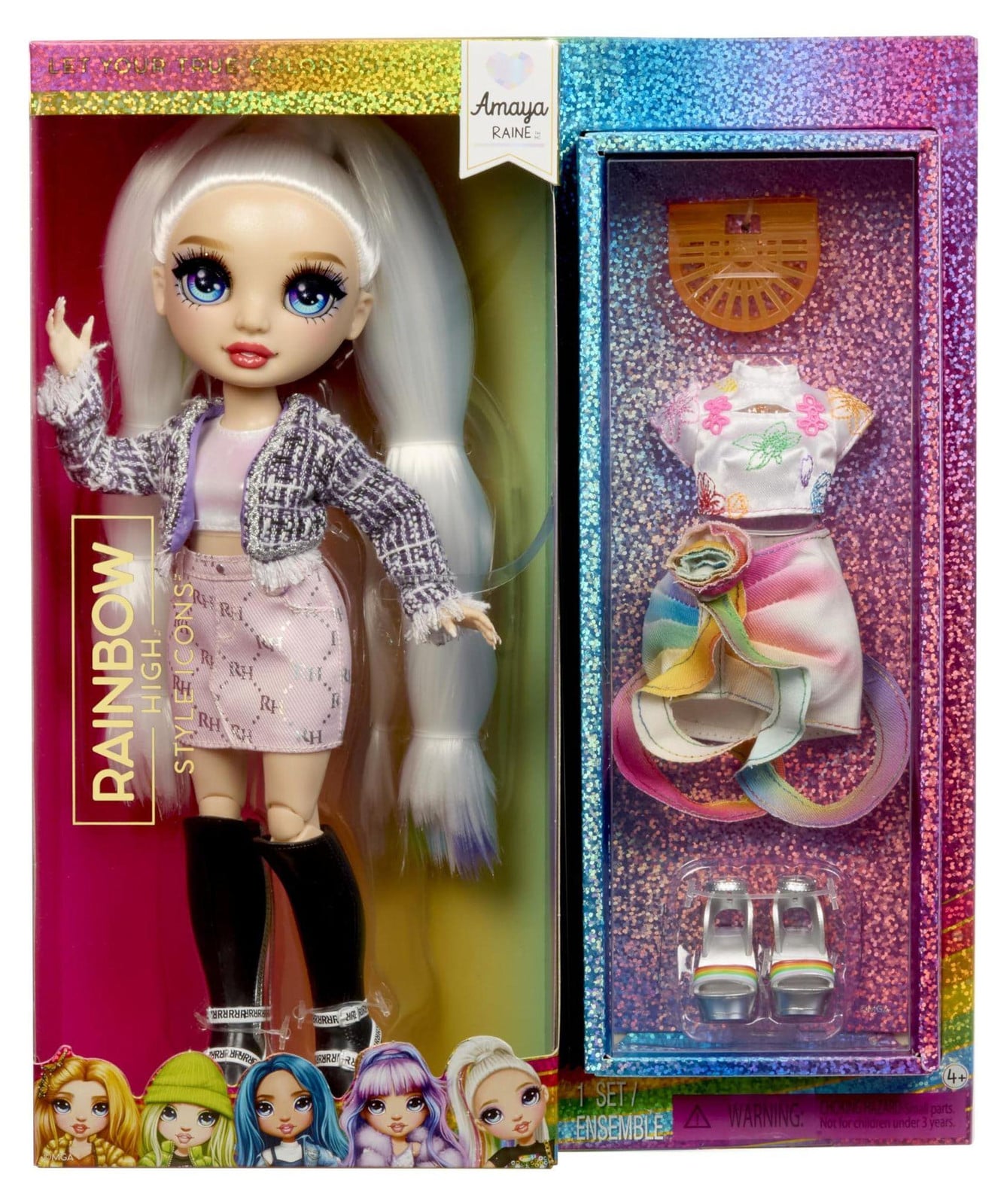 MGA Rainbow High Style Icons Modepop Amaya