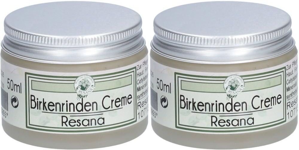 Birkenrinden Creme Resana 2x 2x50 ml