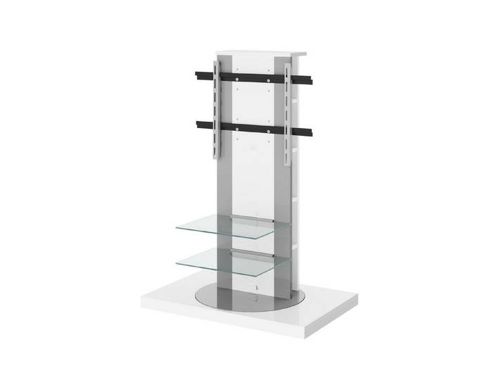 designimpex TV-Wandhalterung TV Schrank Roma H-777nw Weiß Hochglanz Fernsehtisch TV Ständer TV Rack