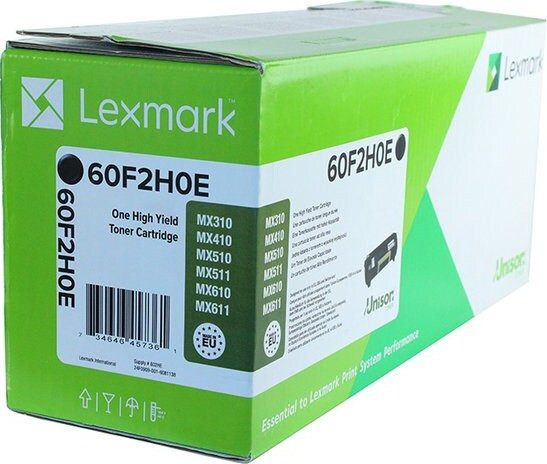 Lexmark 602H Original Black tonercartridge