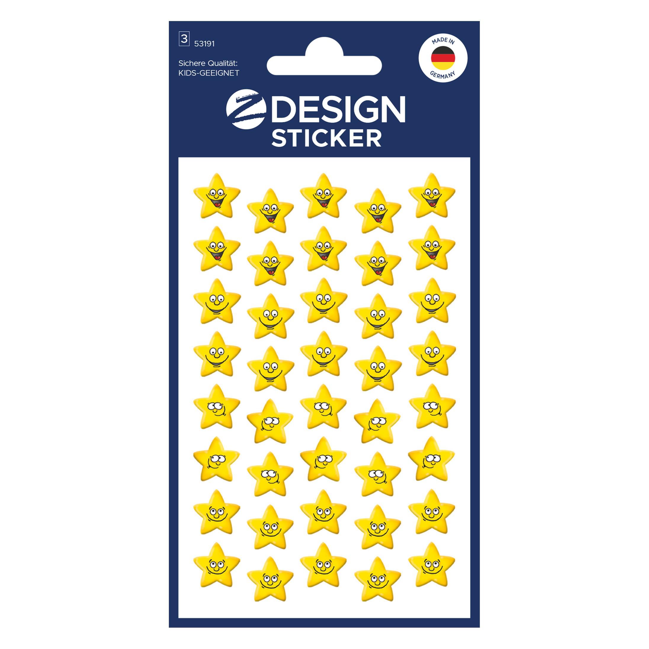 Z-Design Kinder Aufkleber (120 Sticker) (53191)