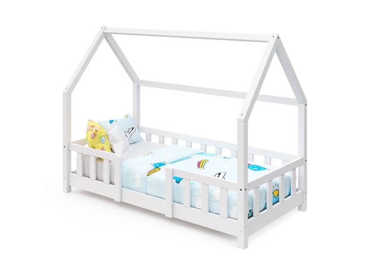 Kinderbett MAISON 70 x 140 cm weiss
