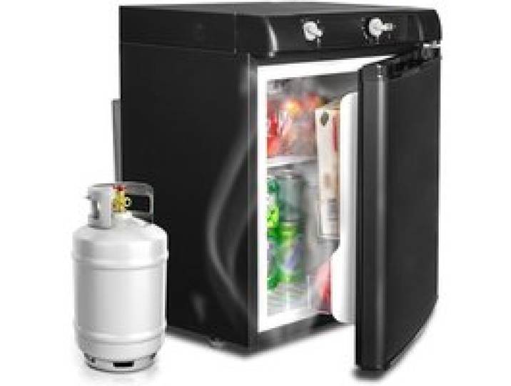 Réfrigérateur à Gaz 12V/220V-40L-SMETA-Réfrigérateur Silencieux pour Camping-Voyage Cottage Garage Camping-Car