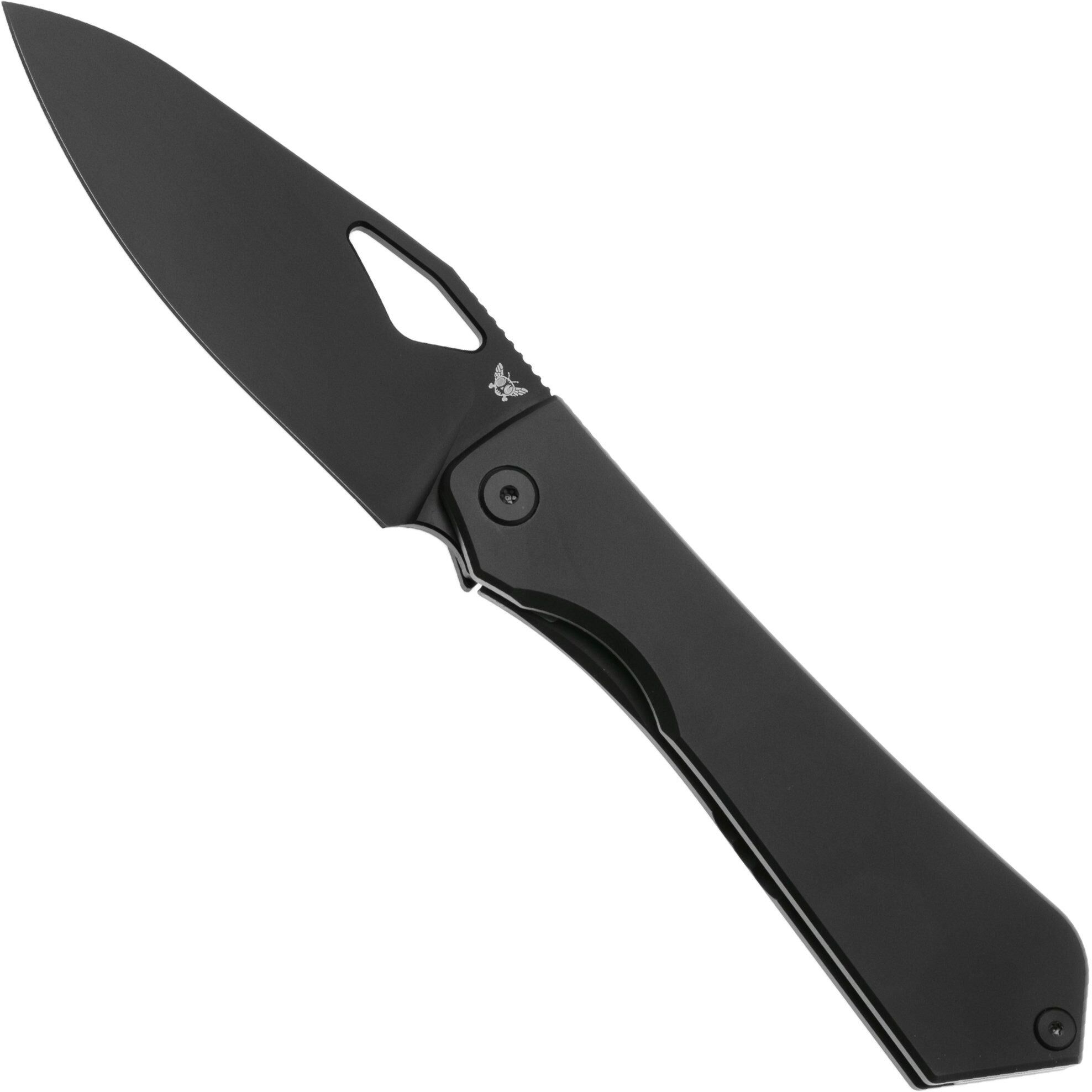 Flytanium Theory 1481B Black DLC 20CV, Black DLC Titanium, coltello da tasca