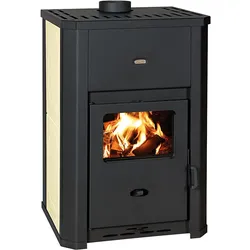 Kamin PRITY WD W24 D – 24 kW Max, 31 L Wassertank, Energieeffizienzklasse A, Ø150 mm Rauchrohr