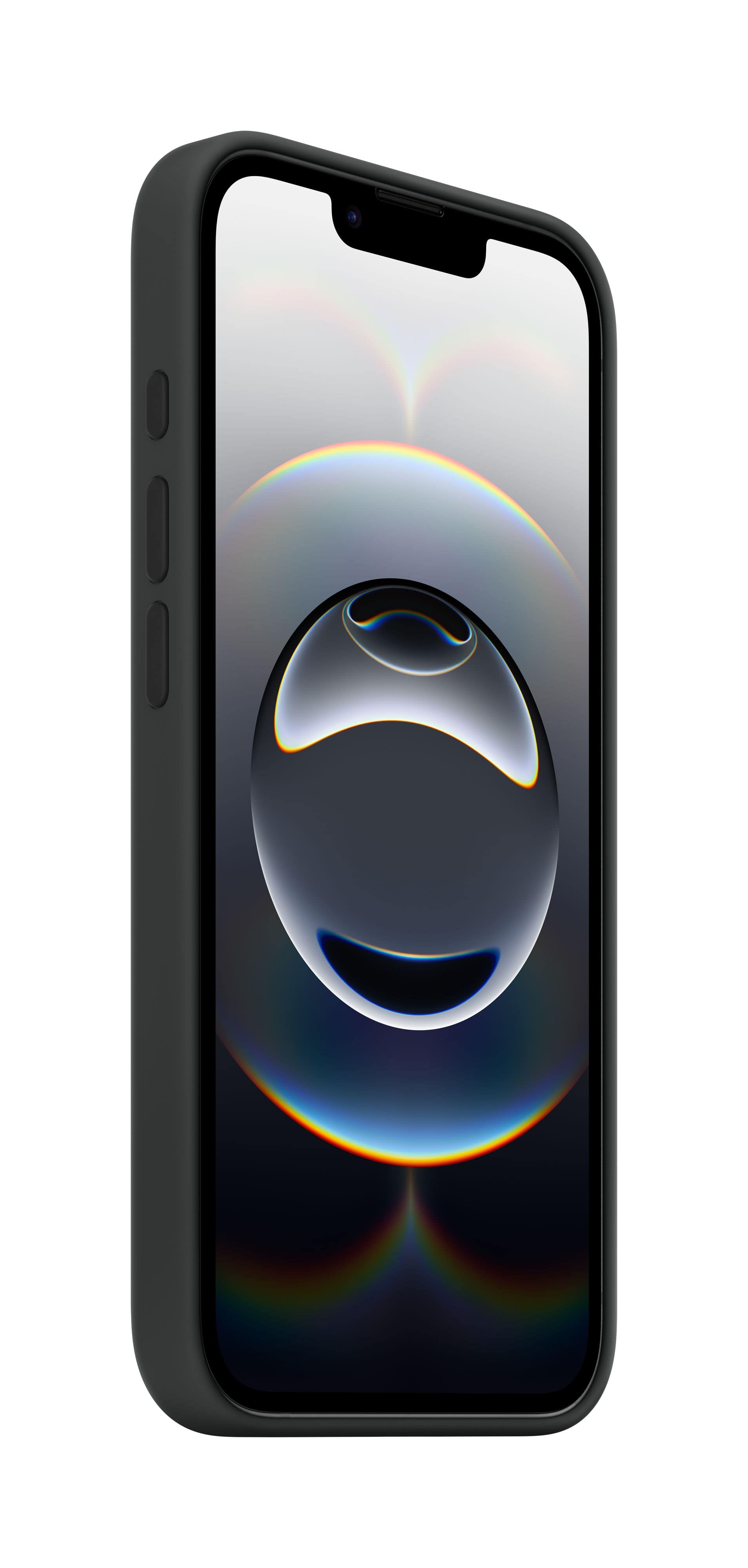 Apple Silikon Case Cover für iPhone 16e (Schwarz) MD3N4ZM/A