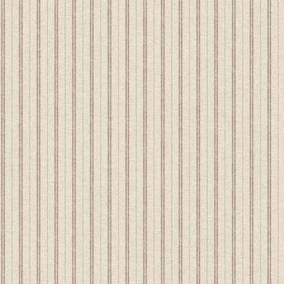 Chesapeake Harville Maroon Double Stripe Wallpaper