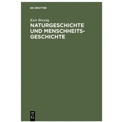 Breysig:Naturgeschichte und Menschheits, Sachbücher von Kurt Breysig