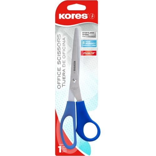 Kores Papierschere Office farbsortiert 21,0cm 35221