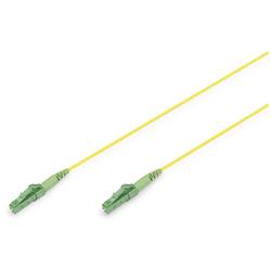 Digitus DK-2933-01-APC-SX Glasfaser LWL Anschlusskabel 1 m Gelb [1x LC/APC 8°-Stecker, LC APC-Stecker - 1x LC APC-Stecker, LC/APC 8°-Stecker] 9/125 µ Singlemode