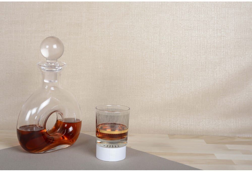 Aulica Jarra de whisky en vidrio con agujero 19x27.5cm